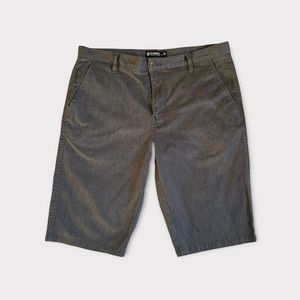 Element Men’s Gray Classic Walk Howland Shorts Size 34
